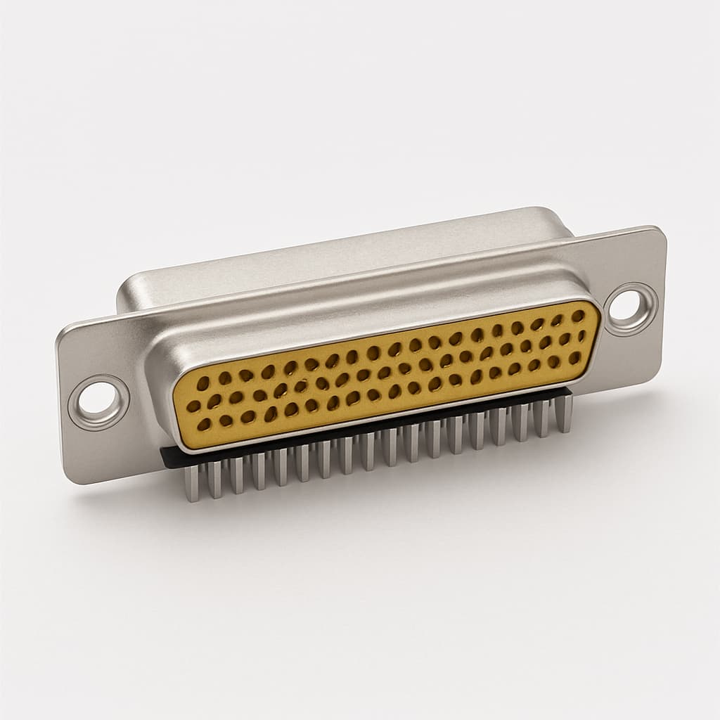 Molex / FCT 1731130187 (CT50-78S1-3933) HD D-SUB Receptacle — illustrative AI-generated image