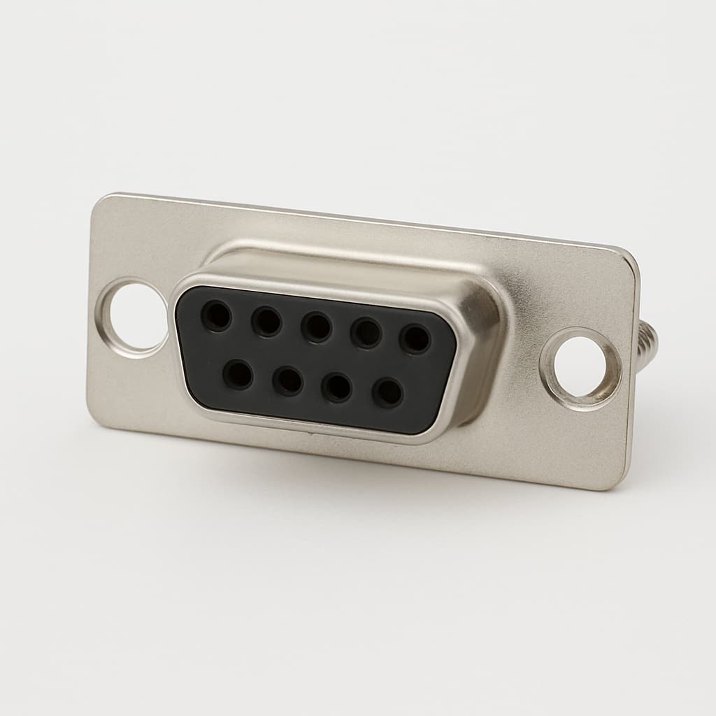 Molex / FCT 1731091046 (F09P1G1-0981) D-SUB Connector — illustrative AI-generated image