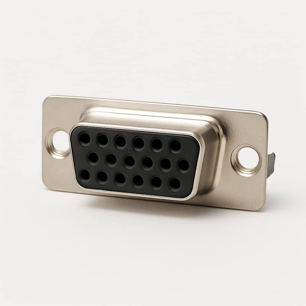 Molex / FCT 1731091051 D-SUB Connector — illustrative AI-generated image