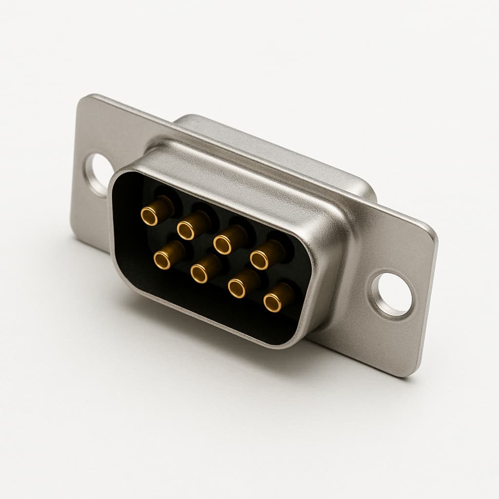 Molex / FCT 1731091067 (F09P1G2-0903) D-SUB Connector — illustrative AI-generated image
