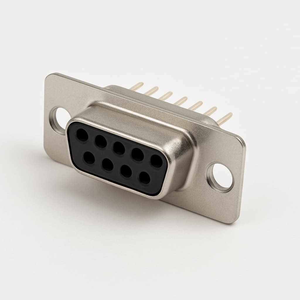 Molex / FCT 1731091804 (F09P1G2-3933) D-SUB — illustrative AI-generated image