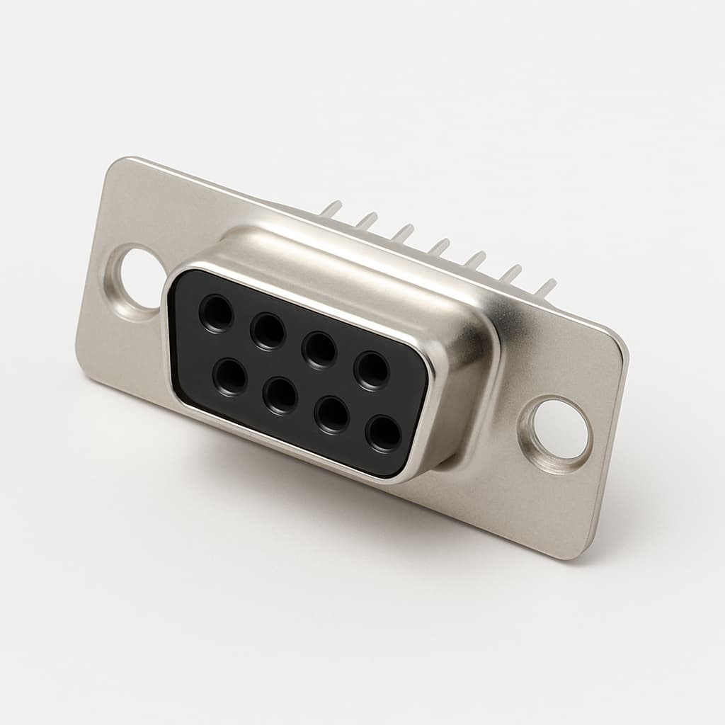 Molex / FCT 1731091075 (F09P1G3-2304) D-SUB Connector — illustrative AI-generated image