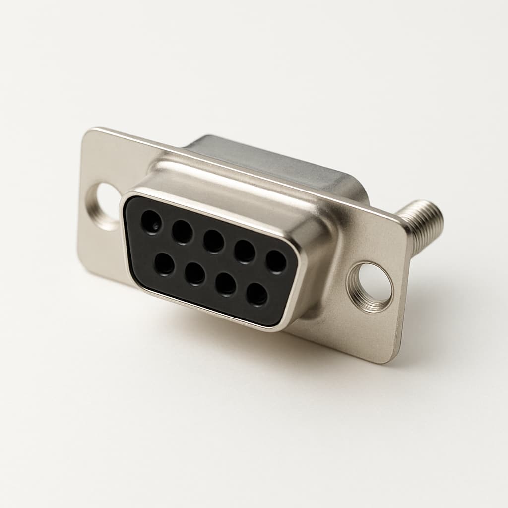 Molex / FCT 1731091076 (F09P1G3-3924) D-SUB Connector — illustrative AI-generated image