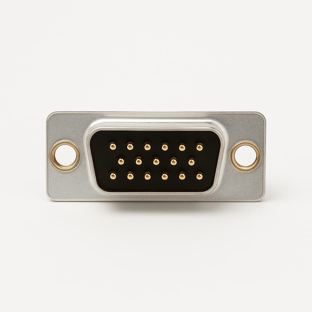 Molex / FCT 1731091109 D-Sub Connector — illustrative AI-generated image