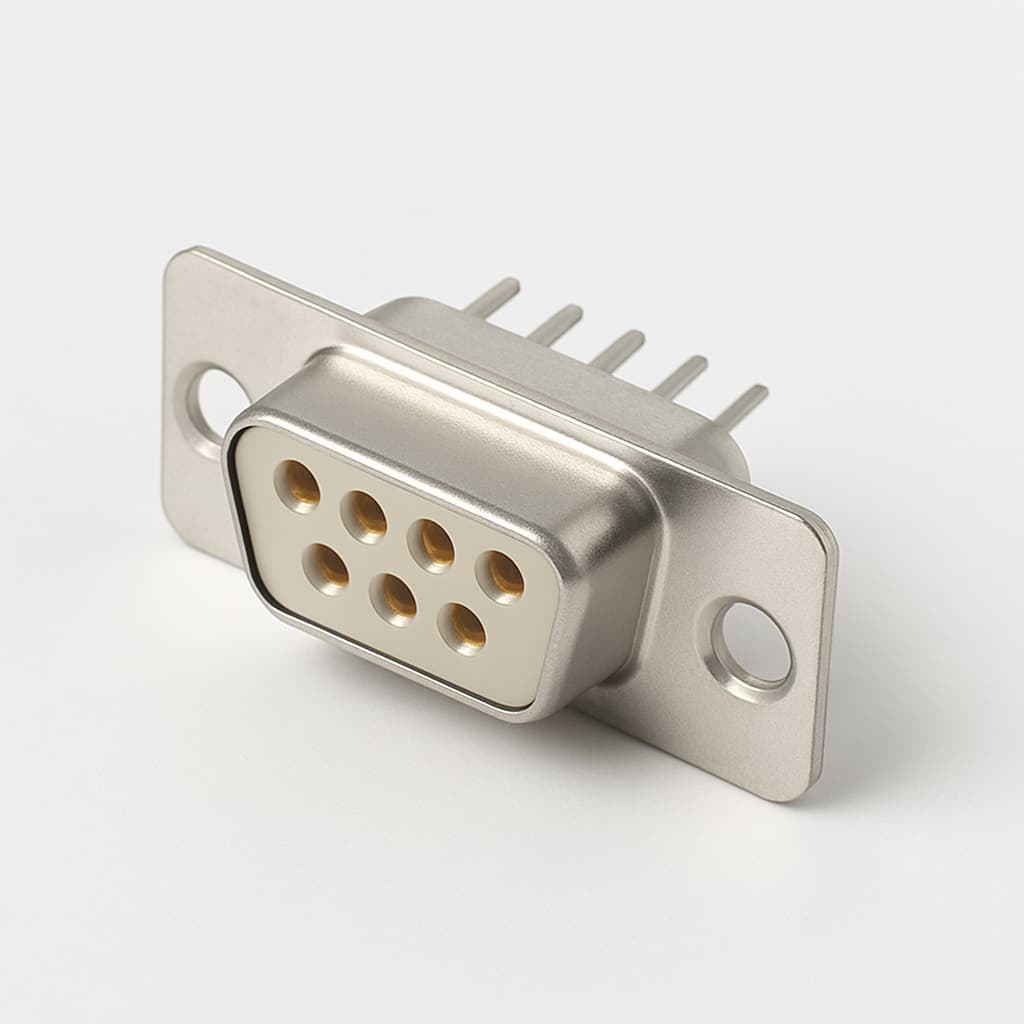 Molex / FCT 1731091118 (F09P5G2-1548) D-SUB Connector — illustrative AI-generated image