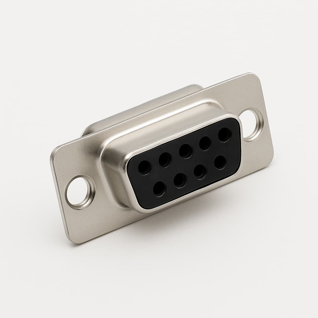 Molex / FCT 1731091134 (F09S0G2-K665) D-SUB — illustrative AI-generated image