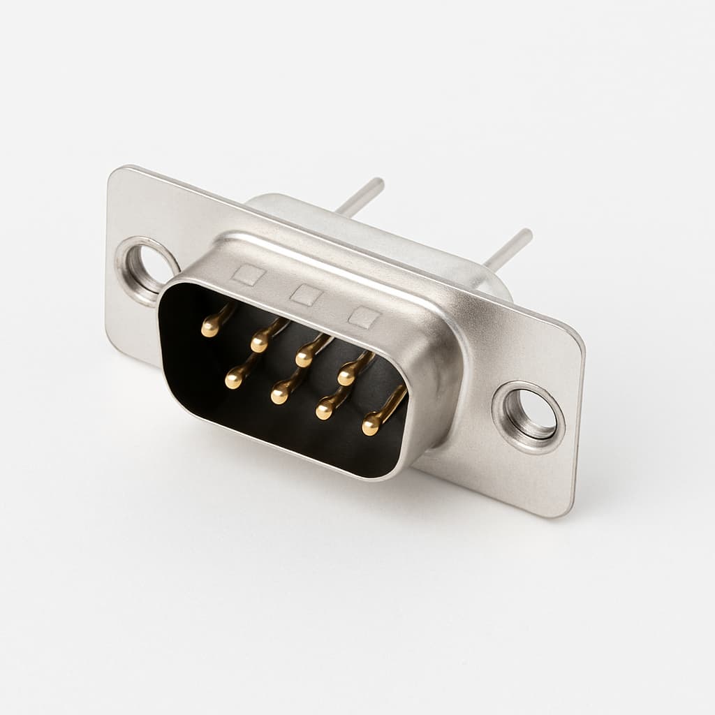 Molex / FCT 1731091153 (F09S1G1-1485) D-SUB Connector — illustrative AI-generated image