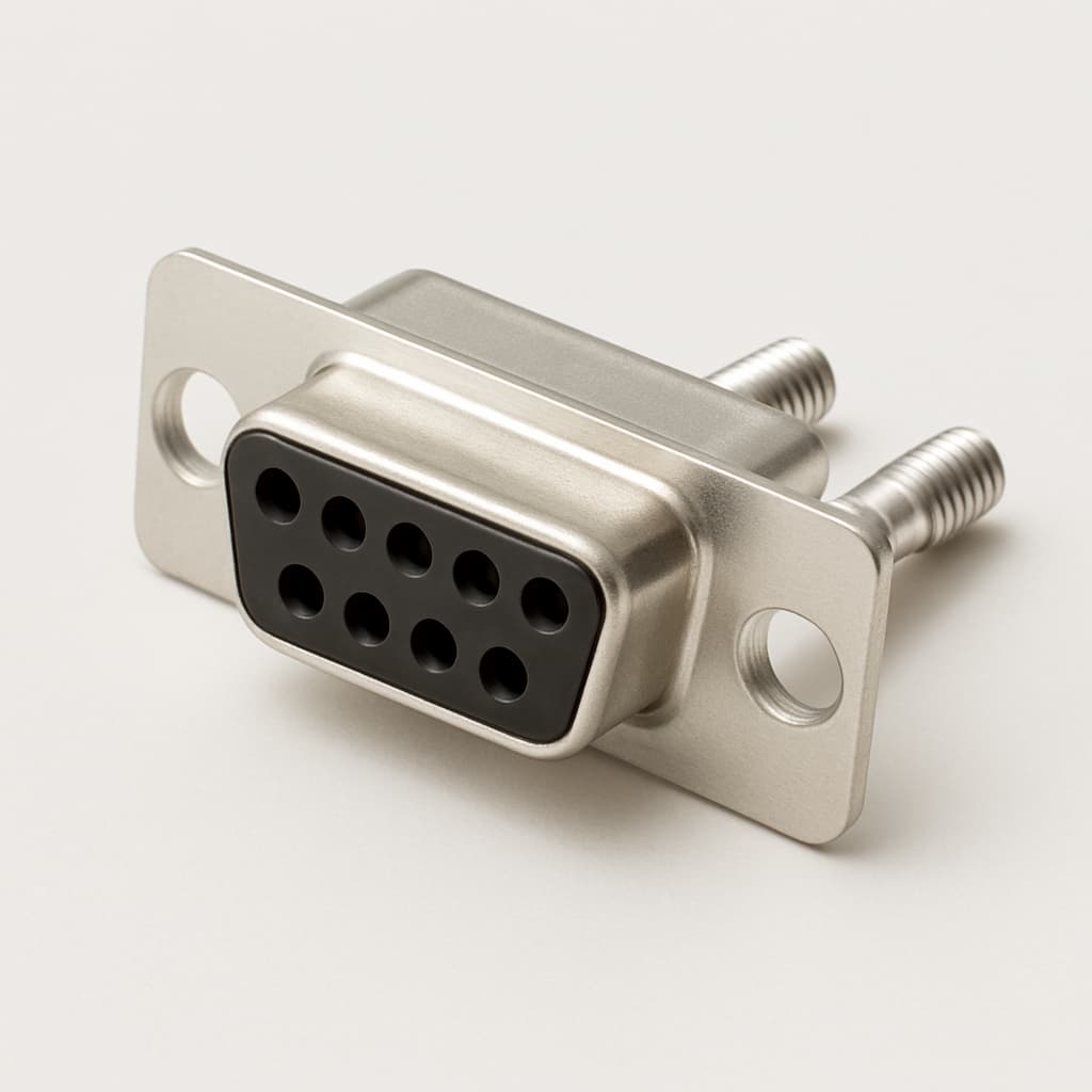Molex / FCT 1731091170 (F09S1G2-3933) D-Sub — illustrative AI-generated image
