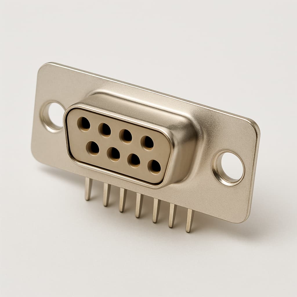 Molex / FCT 1731090862 (F09S1G3-1056) D-SUB Receptacle — illustrative AI-generated image