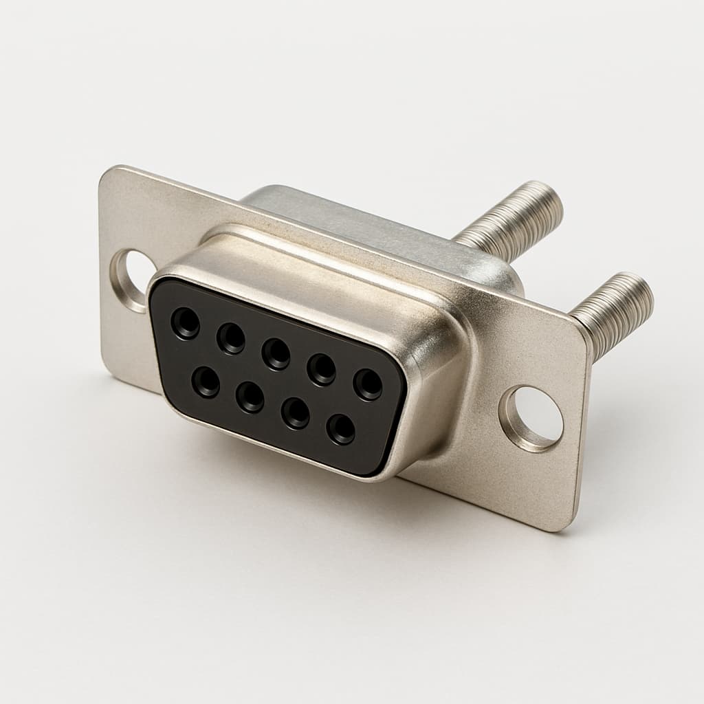 Molex / FCT 1731091180 (F09S22G2-0904) D-SUB Connector — illustrative AI-generated image