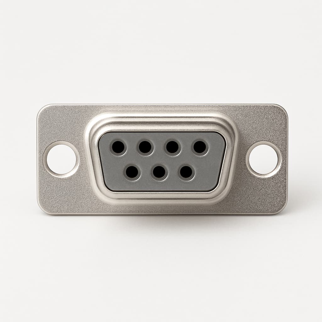 Molex / FCT 1731090900 (F09S52G1) D-SUB LINE Receptacle — illustrative AI-generated image
