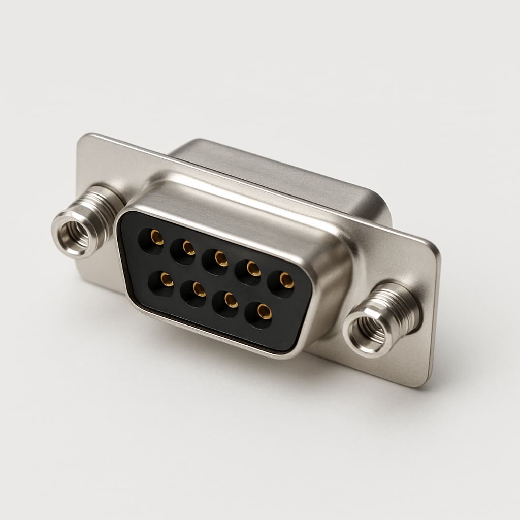 Molex / FCT 1731091896 (F09S5G1A-1002) D-SUB — illustrative AI-generated image