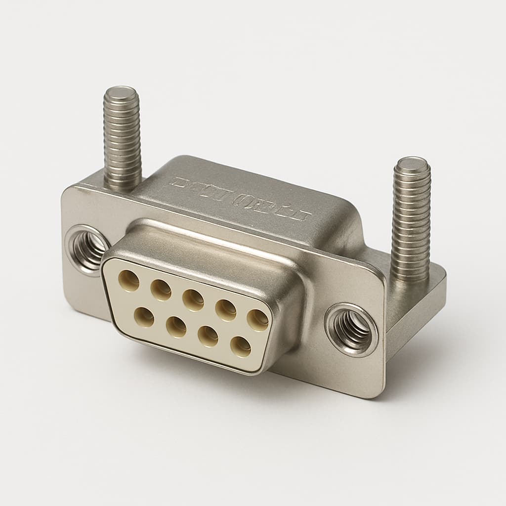 Molex / FCT 1731091222 (F09S5G2-K535) D-SUB Connector — illustrative AI-generated image