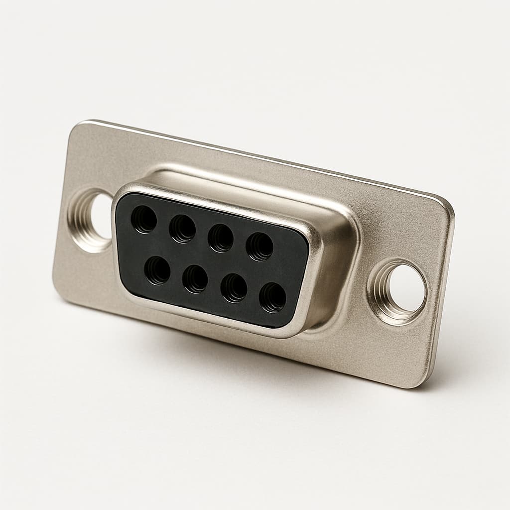 Molex / FCT 1731091225 (F09S5G3-0996) D-Sub — illustrative AI-generated image