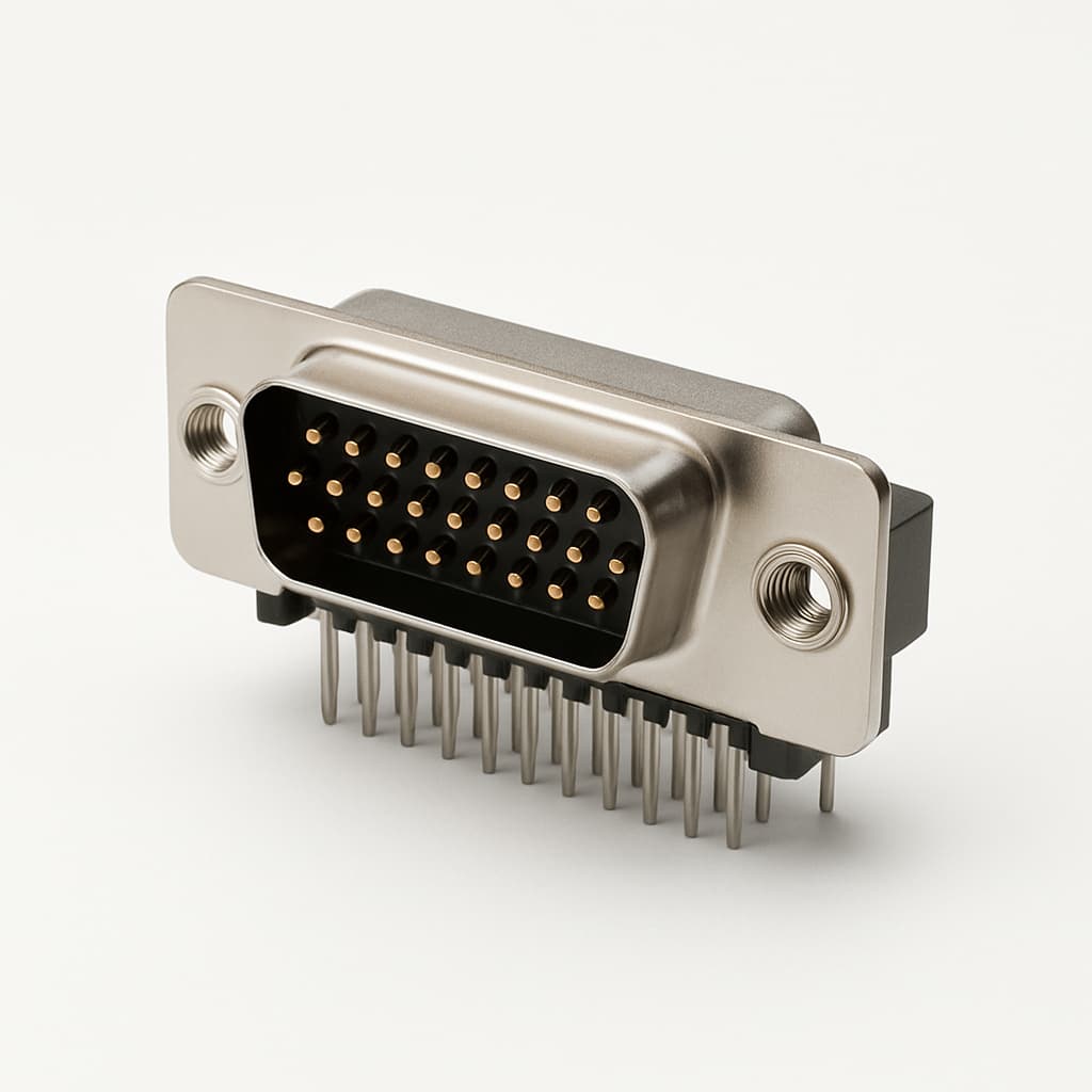 Molex / FCT 1731130154 (F15-26P135G0-5979) HD D-Sub Plug, 26 Pin — illustrative AI-generated image