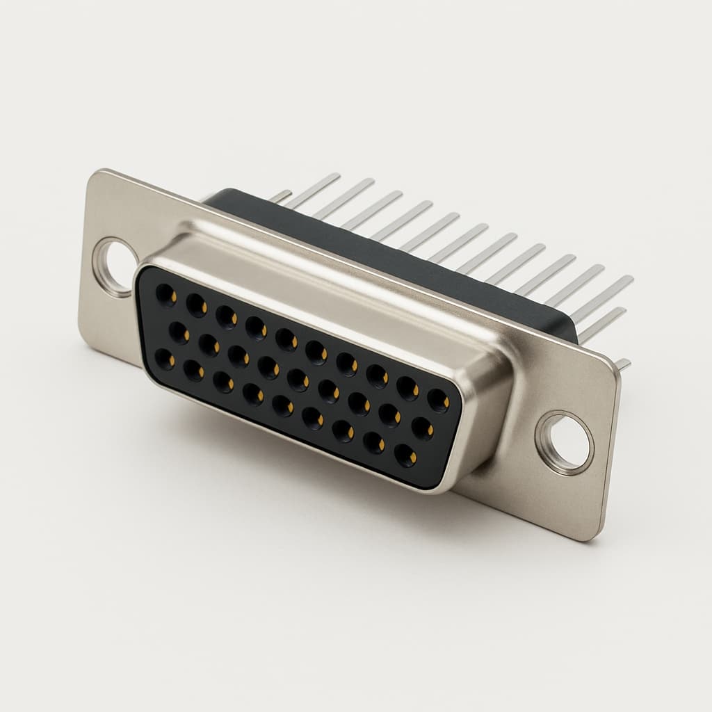 Molex / FCT 1731130194 HD D-Sub Receptacle — illustrative AI-generated image