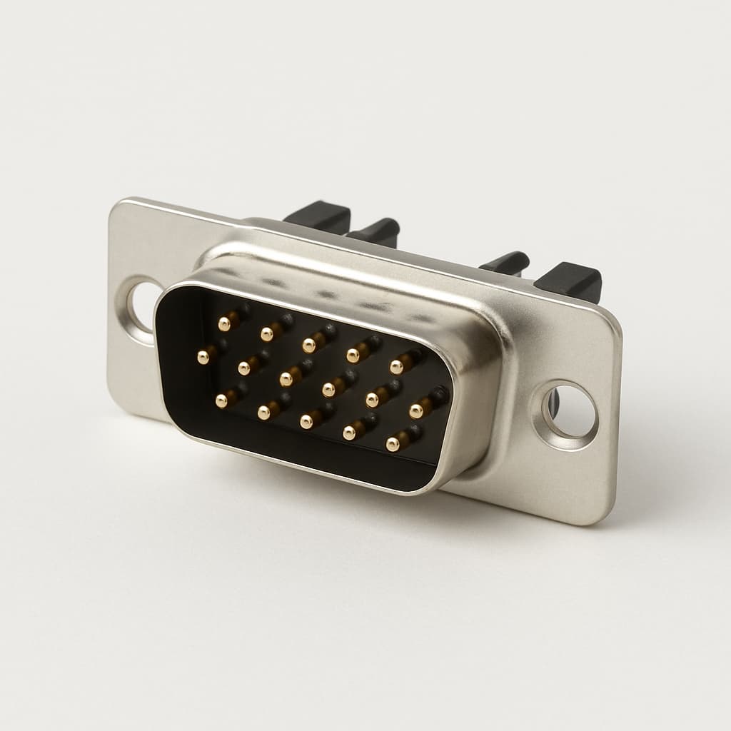 Molex / FCT 1731091236 (F15P0G2-K665) D-SUB — illustrative AI-generated image