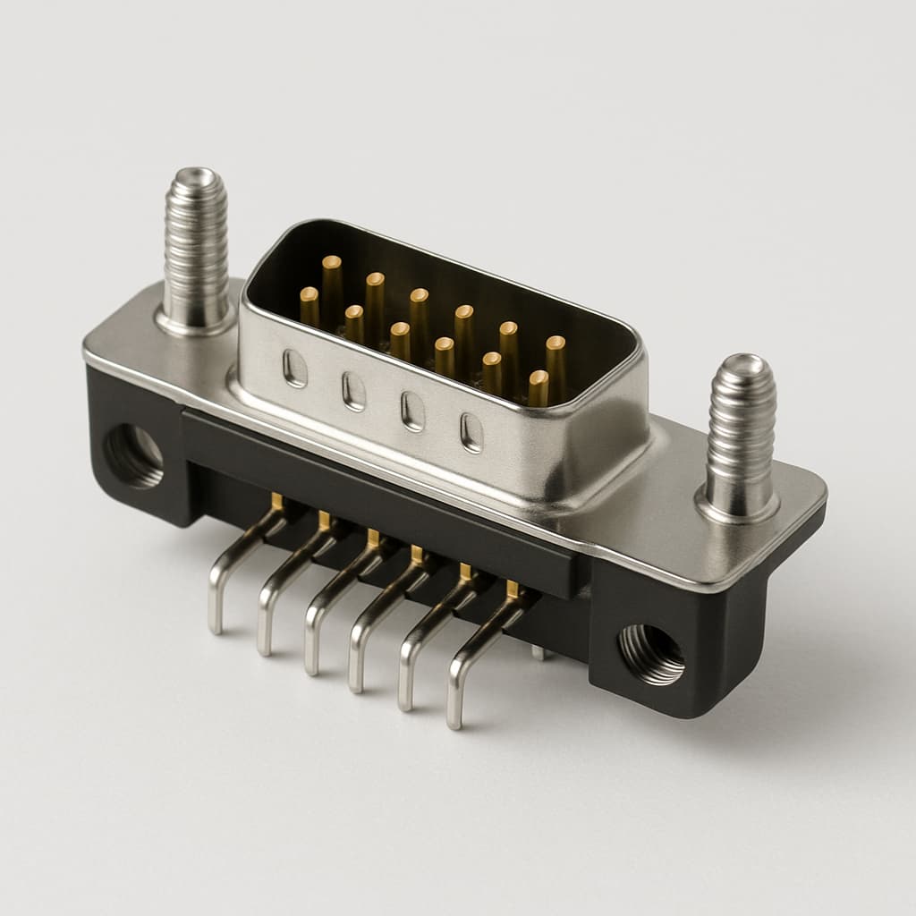 Molex / FCT 1731090360 D-Sub Plug, 15 Pin — illustrative AI-generated image