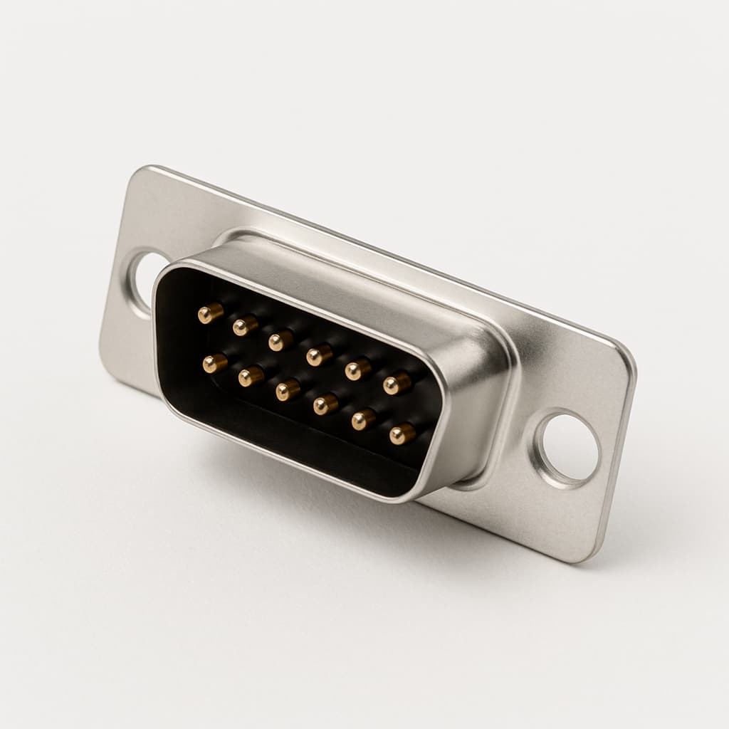 Molex / FCT 1731091249 (F15P1G1-1426) D-SUB — illustrative AI-generated image
