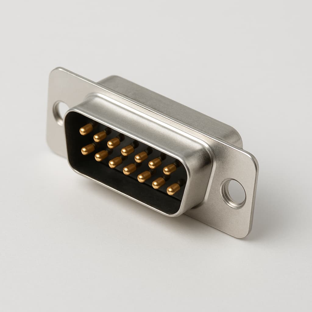 Molex / FCT 1731091250 (F15P1G1-1432) D-SUB — illustrative AI-generated image