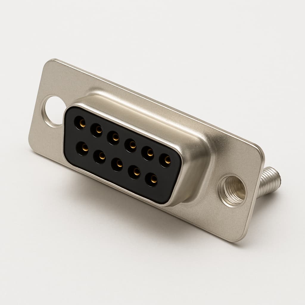 Molex / FCT 1731091897 (F15P5G1A-0326) D-Sub Connector — illustrative AI-generated image