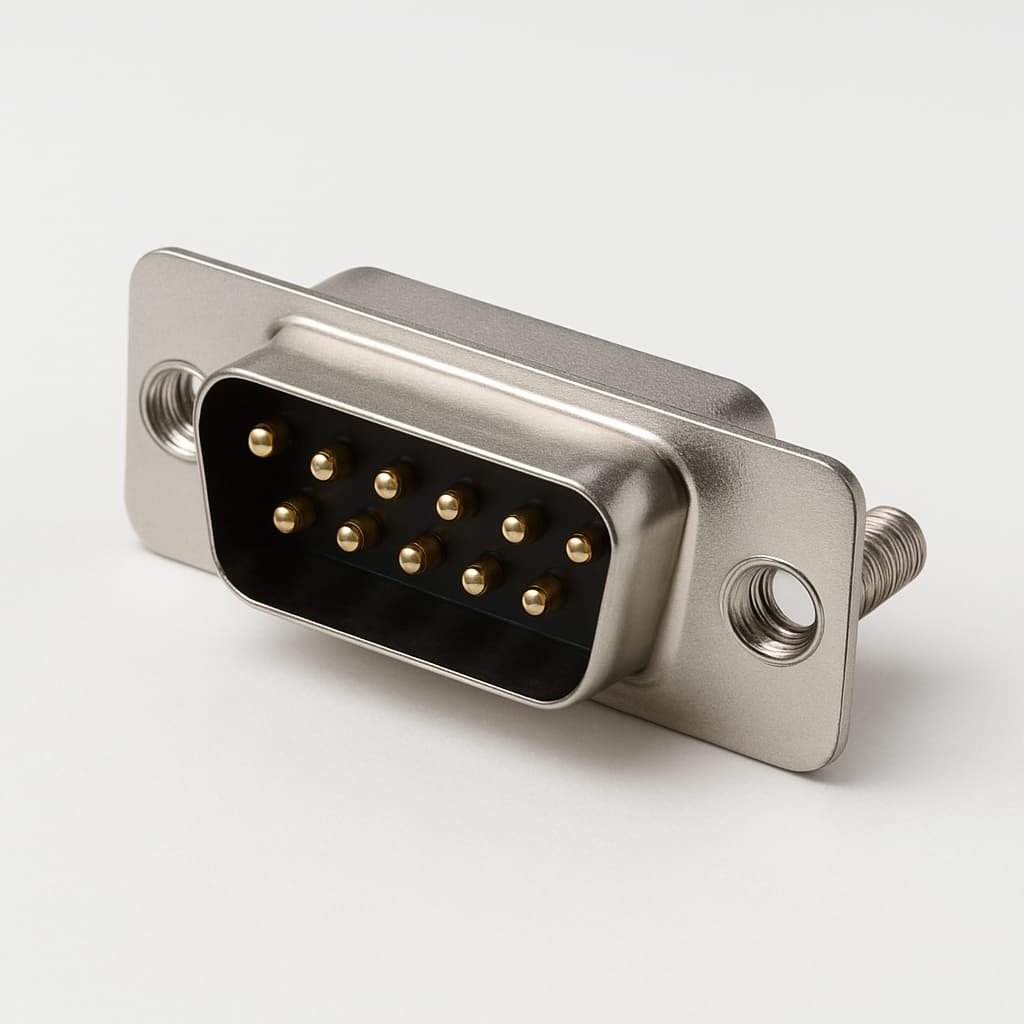 Molex / FCT 1731091899 (F15P5G1A-1002) D-SUB Connector — illustrative AI-generated image