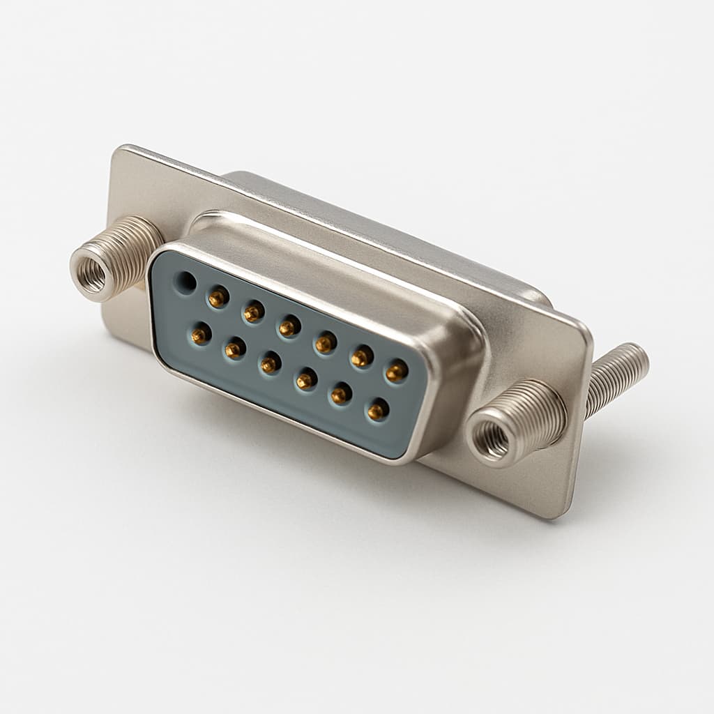 Molex / FCT 1731091287 (F15P5G2-0326) D-SUB Connector — illustrative AI-generated image