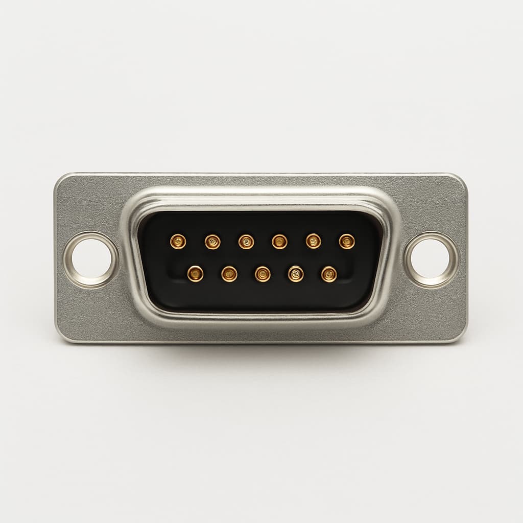Molex / FCT 1731091812 (F15P5G2-0478) D-Sub — illustrative AI-generated image