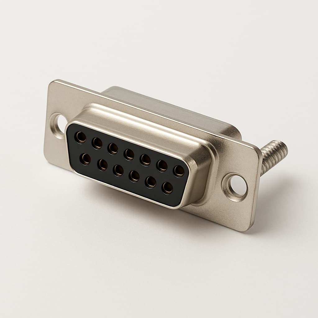 Molex / FCT 1731091290 (F15P5G2-1003) D-SUB — illustrative AI-generated image