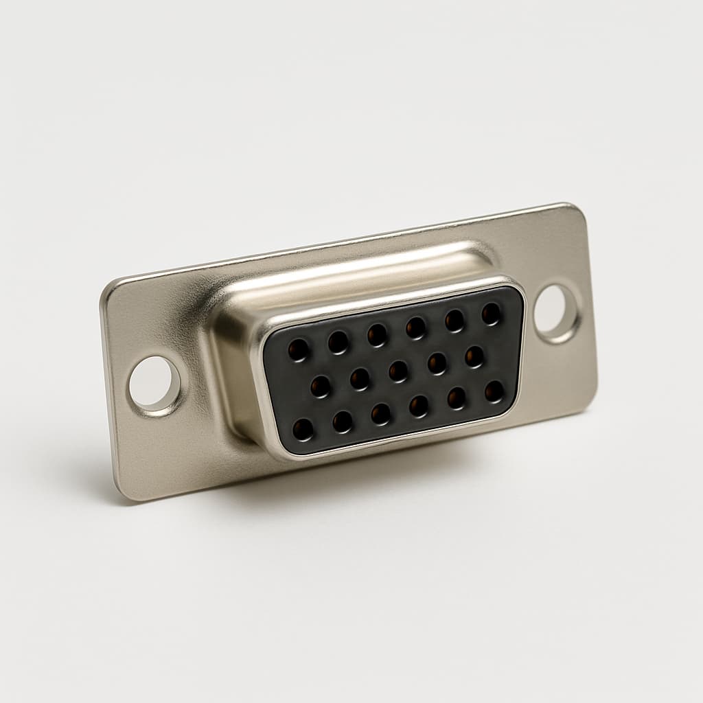 Molex / FCT 1731091301 (F15S0G1-2090) D-SUB — illustrative AI-generated image