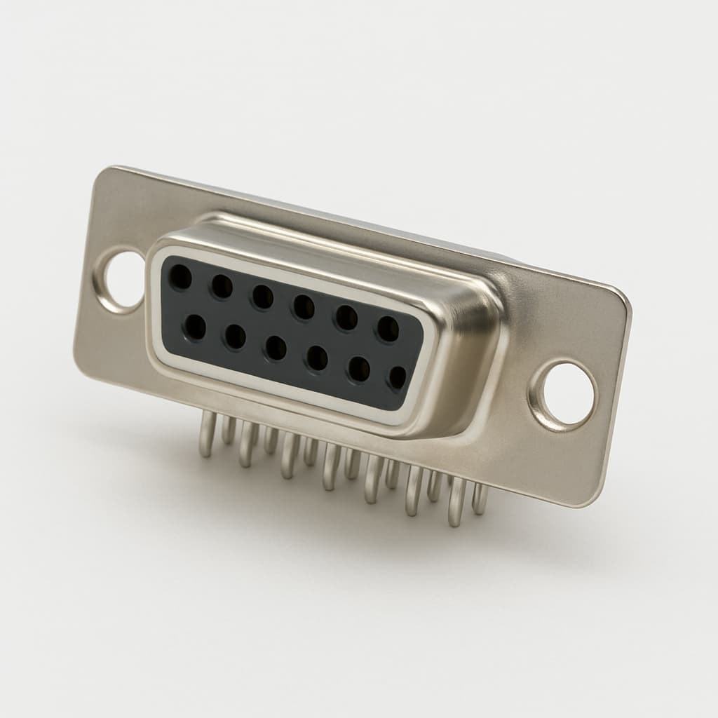 Molex / FCT 1731090910 (F15S18G2) D-SUB PC Receptacle — illustrative AI-generated image