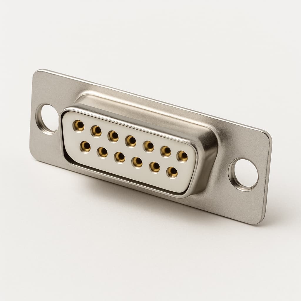Molex / FCT 1731091317 (F15S1G1-0981) D-Sub — illustrative AI-generated image