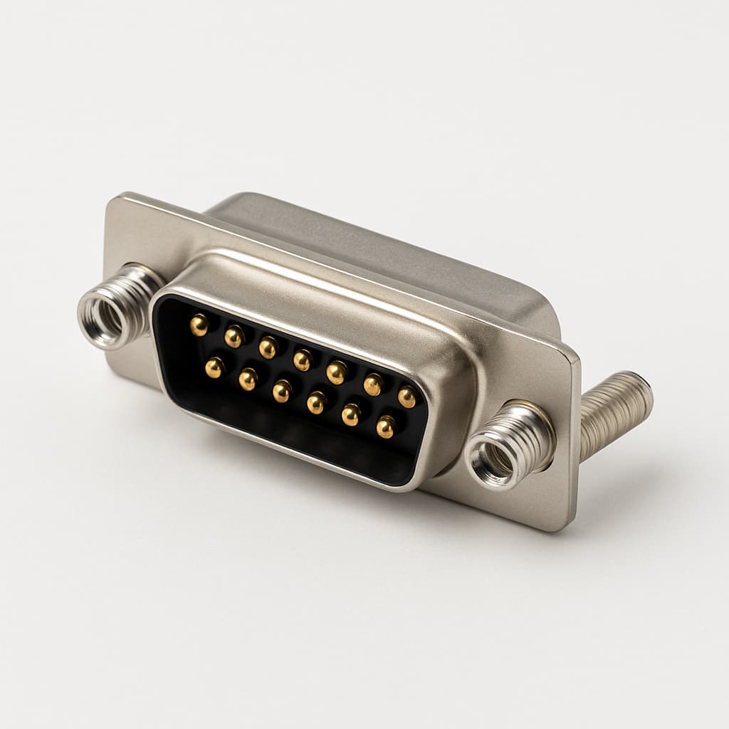 Molex / FCT 1731091341 (F15S1G3-0282) D-SUB — illustrative AI-generated image