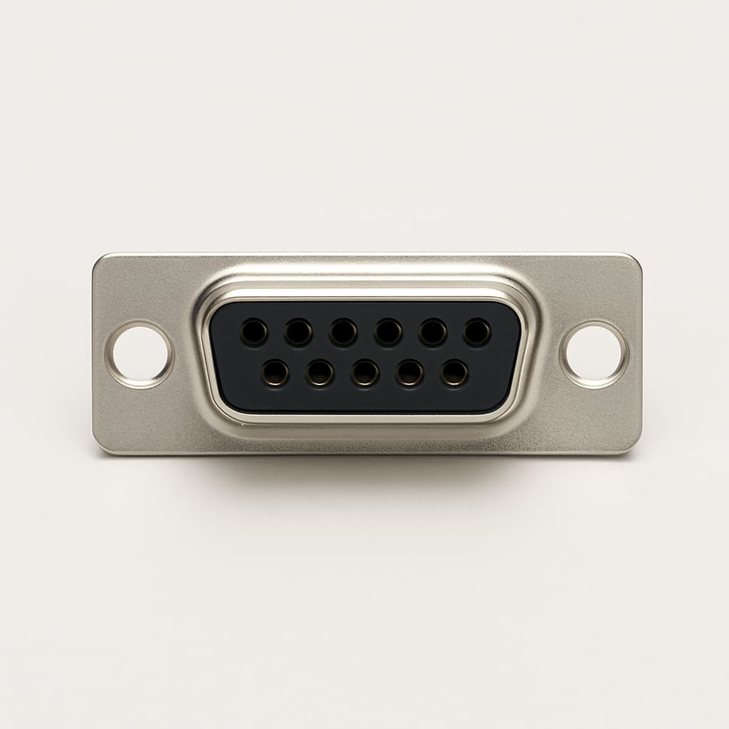 Molex / FCT 1731090911 (F15S22G1) D-SUB Receptacle 15 PN — illustrative AI-generated image
