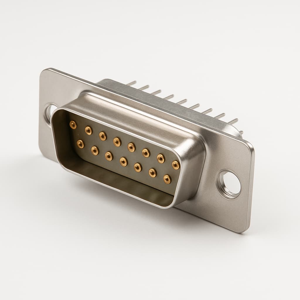 Molex / FCT 1731091813 (F15S5G1-0990) D-SUB — illustrative AI-generated image