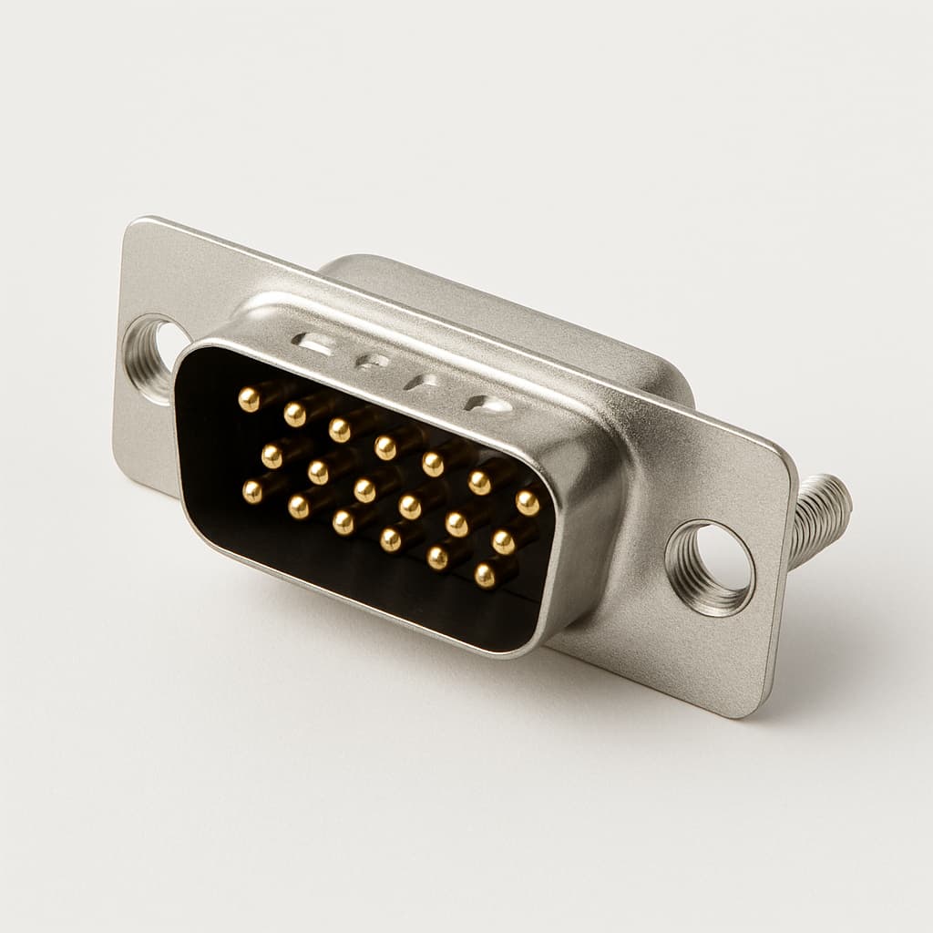 Molex / FCT 1731091898 (F15S5G1A-0326) D-SUB — illustrative AI-generated image
