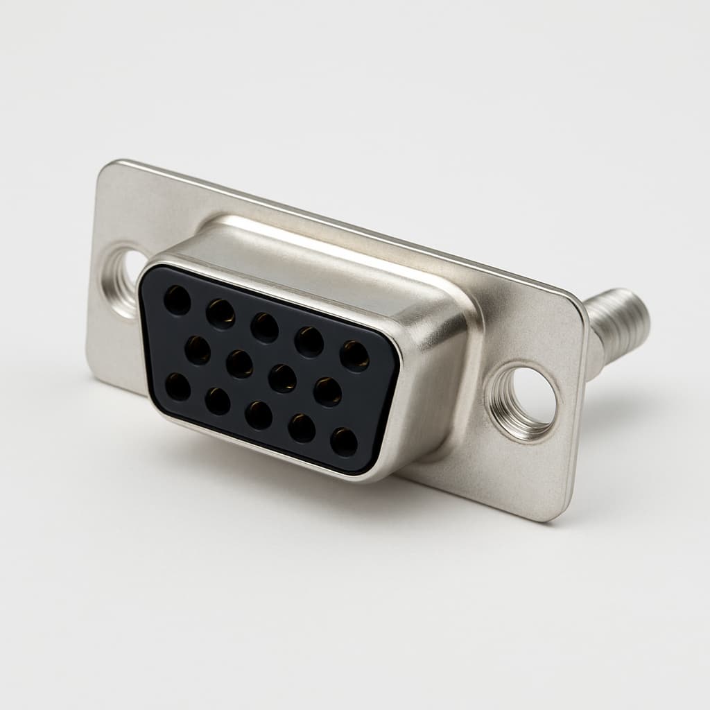 Molex / FCT 1731091369 (F15S5G2-0326) D-SUB — illustrative AI-generated image