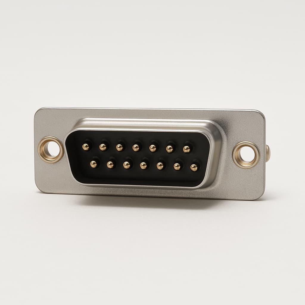 Molex / FCT 1731091370 (F15S5G2-0536) D-SUB — illustrative AI-generated image