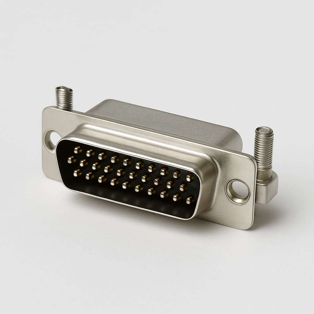 Molex / FCT 1731091380 (F25P0G0-0008) D-SUB — illustrative AI-generated image