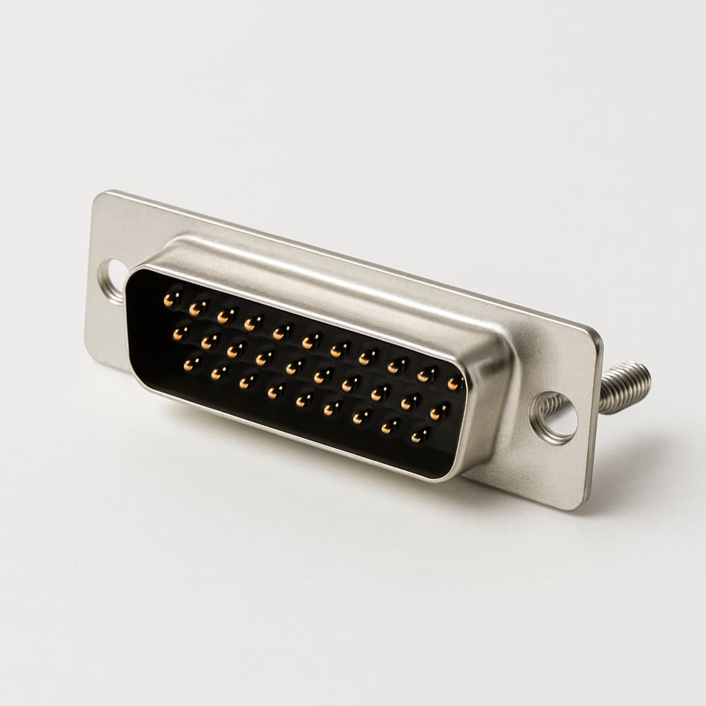 Molex / FCT 1731091394 (F25P1G1-0981) D-SUB — illustrative AI-generated image