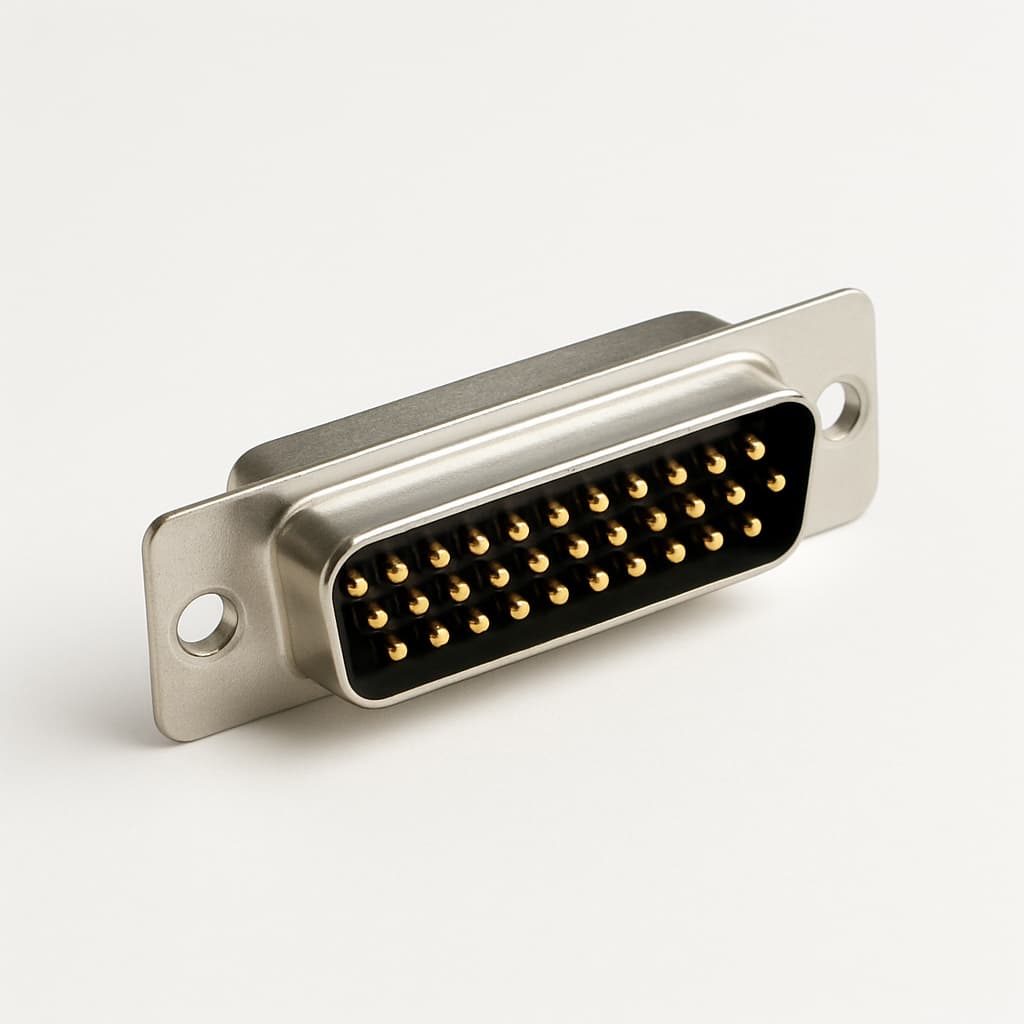 Molex / FCT 1731091423 (F25P5G1-1455) D-SUB — illustrative AI-generated image