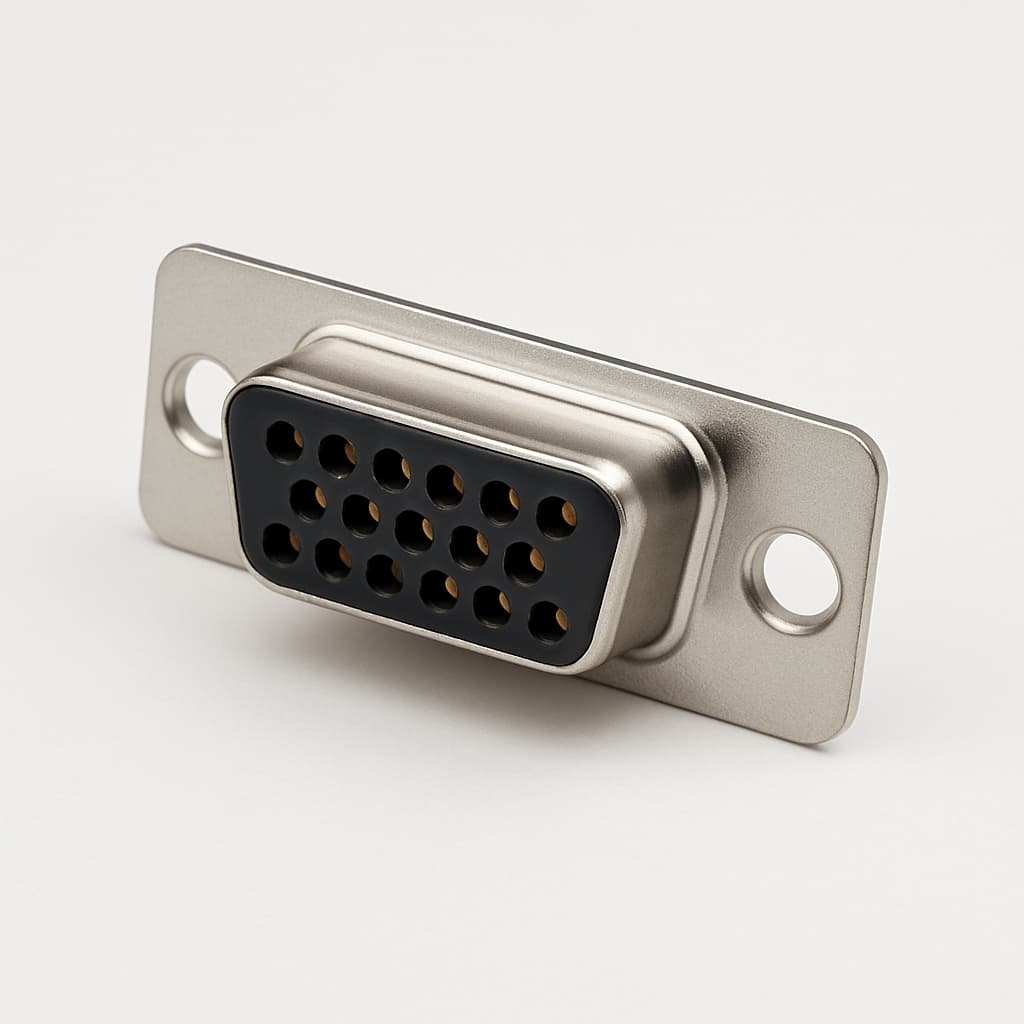 Molex / FCT 1731091903 D-SUB Connector — illustrative AI-generated image
