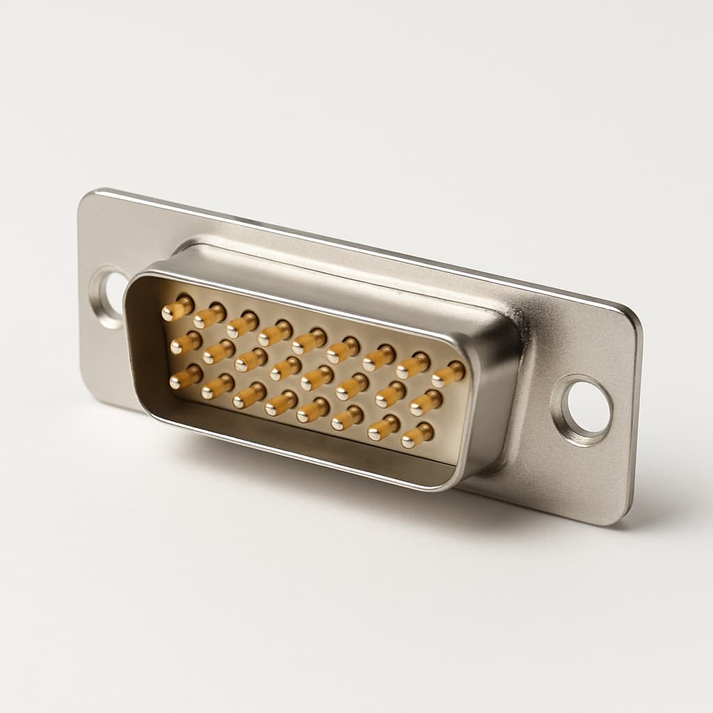 Molex / FCT 1731091905 (F25P5G1A-1002) D-SUB — illustrative AI-generated image