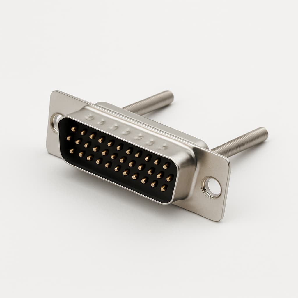 Molex / FCT 1731091818 (F25P5G2-0478) D-SUB — illustrative AI-generated image