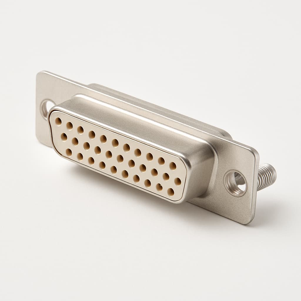 Molex / FCT 1731091820 (F25S1G1-1432) D-SUB — illustrative AI-generated image