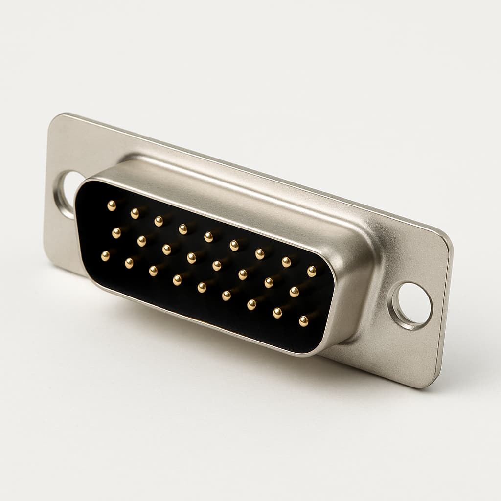 Molex / FCT 1731091498 (F25S5G3-0326) D-SUB — illustrative AI-generated image