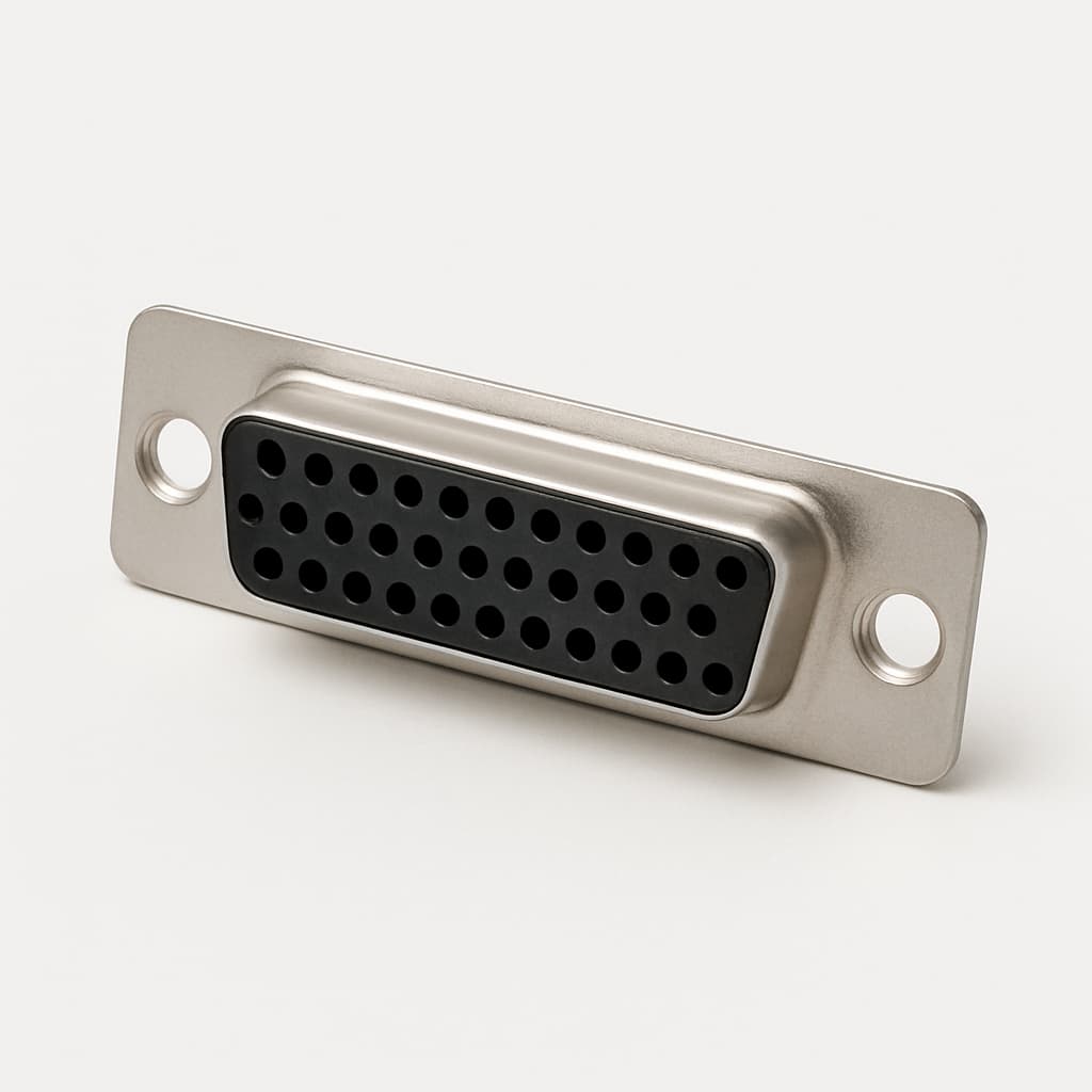 Molex / FCT 1731091499 (F25S5G3-K223) D-SUB Connector — illustrative AI-generated image