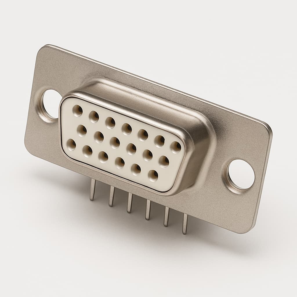 Molex / FCT 1731140059 (F2W2S-2696) ML D-SUB Receptacle — illustrative AI-generated image