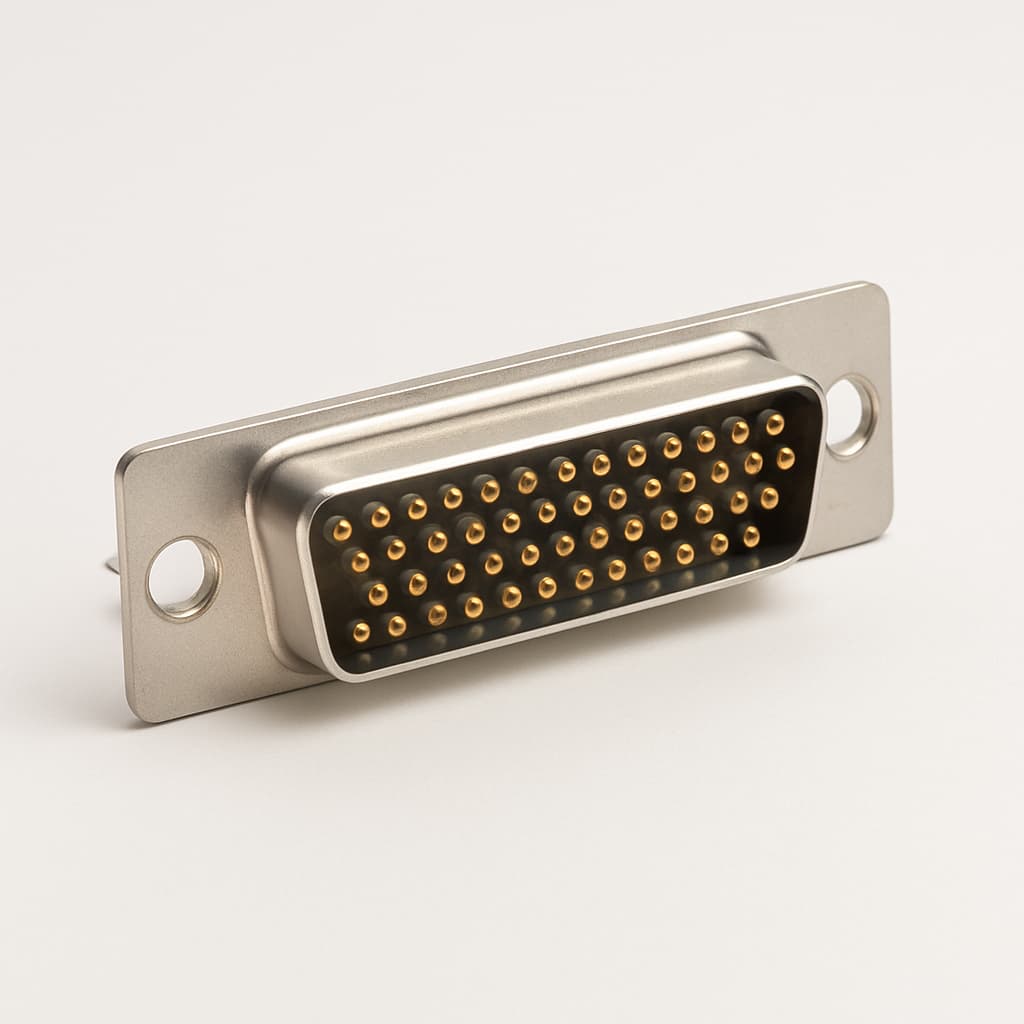 Molex / FCT 1731091525 (F37P5G1-0326) D-SUB — illustrative AI-generated image