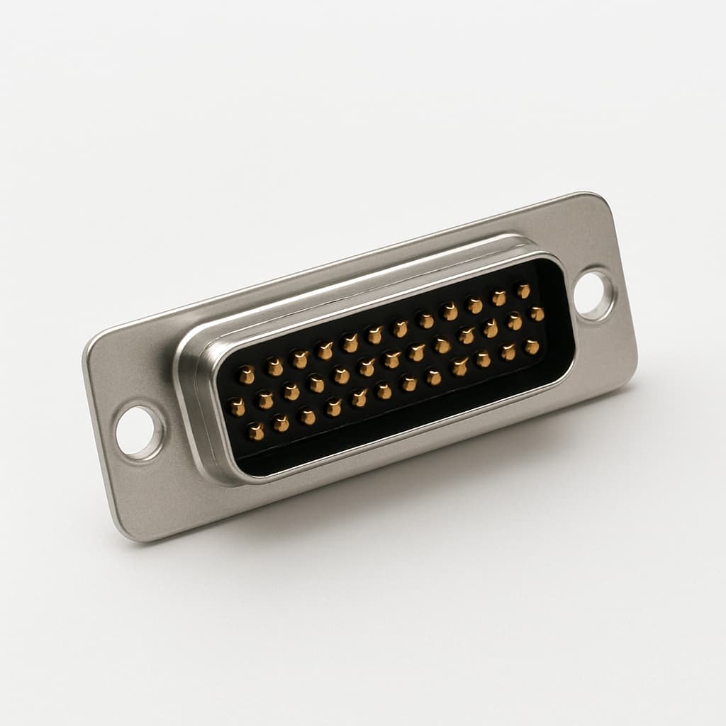 Molex / FCT 1731090169 D-Sub Plug, 37 Pin — illustrative AI-generated image